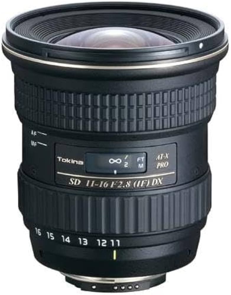 Tokina 11–16mm Ultra-Wide Lens